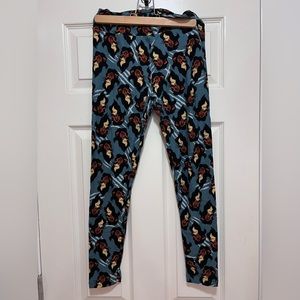 Lularoe Scar leggings Lion King villain one size OS Disney